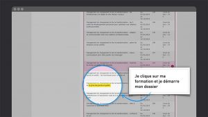 création dossier cpf