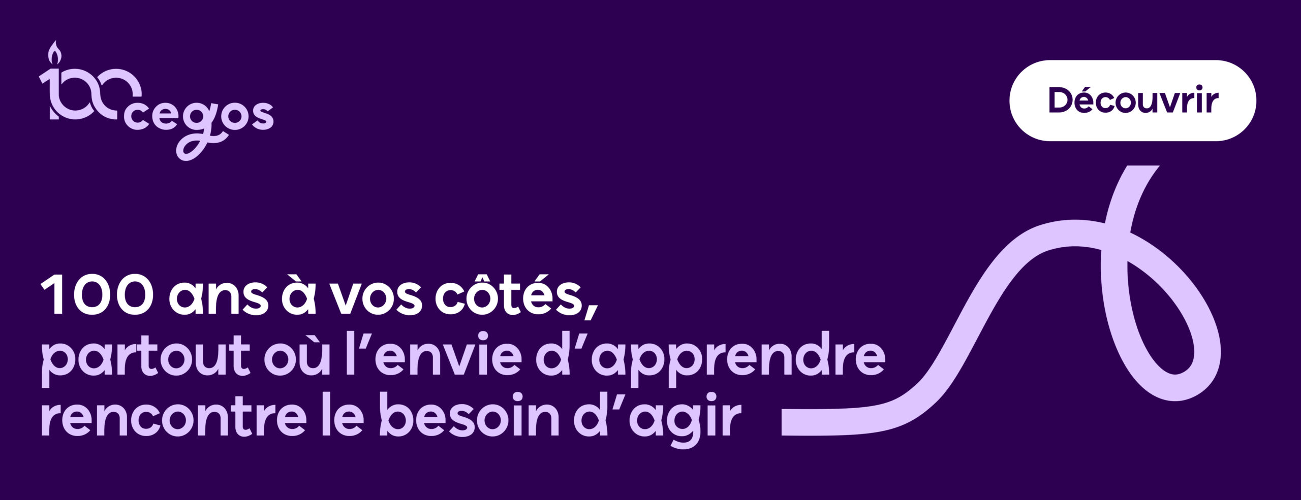 Cegos 100 ans à vos côtés