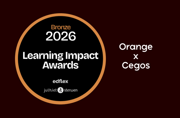 Cegos récompensé avec Orange aux Learning Impact Awards 2026